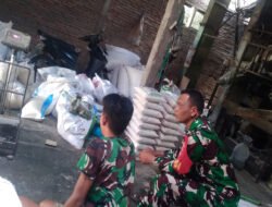Babinsa Karanggede Turun Cek Pupuk Subsidi, Pastikan Stok Aman dan Harga Tetap Terjangkau