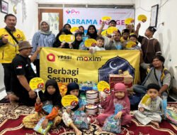 Berbagi di Bulan Suci Ramadan, Maxim Salurkan Santunan Anak Yatim di Surabaya