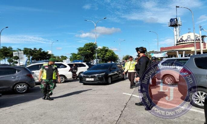 Patroli Ketat TNI-Polri di Rest Area, Pemudik Dibuat Aman dan Nyaman