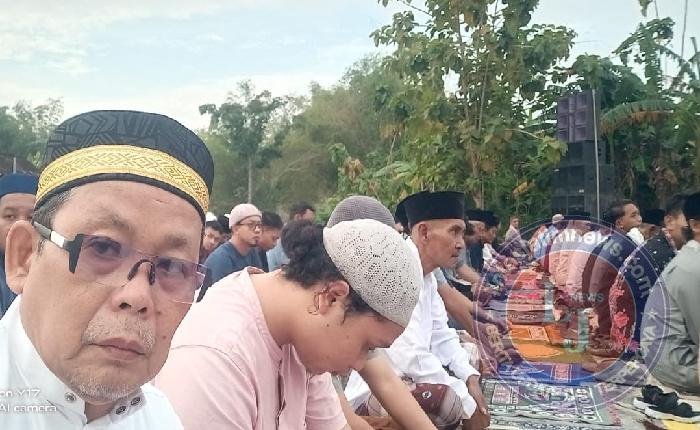 Seribu Jamaah Padati Shalat Idul Fitri 1447 H di Pangkatrejo, Khotib Ajak Jaga Amal Pascaramadhan