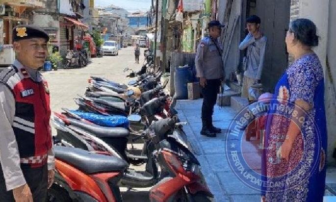 Patroli Intensif Polres Pelabuhan Tanjung Priok, Jaga Keamanan Permukiman Ditinggal Mudik Lebaran