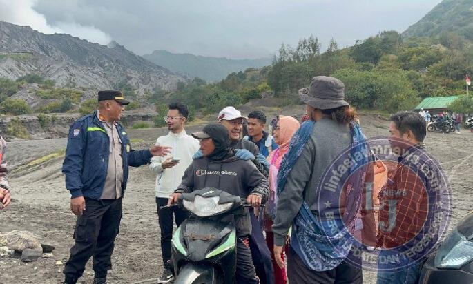 Libur Lebaran Polres Probolinggo Intensifkan Patroli di Gunung Bromo