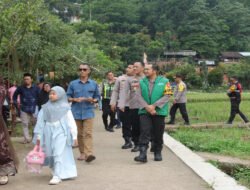 Kapolres Mojokerto Tinjau Objek Wisata di Libur Lebaran Pastikan Keamanan Pengunjung