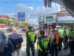 TNI dan Aparat Gabungan Siaga di Jalur Arus Balik, Pos PAM Baturetno Jadi Titik Pengamanan Strategis