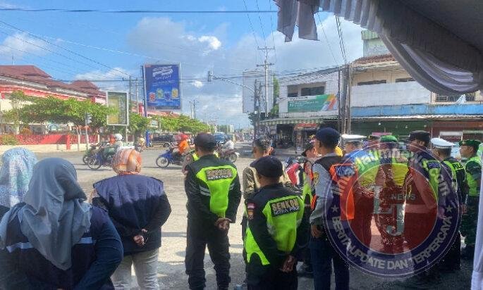TNI dan Aparat Gabungan Siaga di Jalur Arus Balik, Pos PAM Baturetno Jadi Titik Pengamanan Strategis