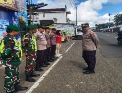 Pasca Lebaran Idul Fitri 1447 H, Personel Gabungan Kodim Pacitan Perkuat Pengamanan Arus Balik
