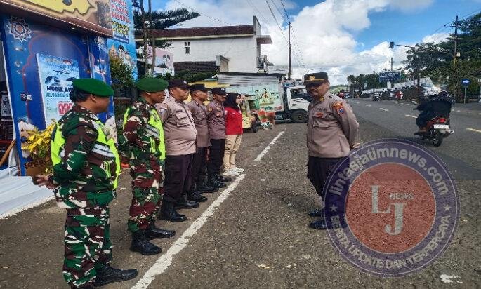 Pasca Lebaran Idul Fitri 1447 H, Personel Gabungan Kodim Pacitan Perkuat Pengamanan Arus Balik