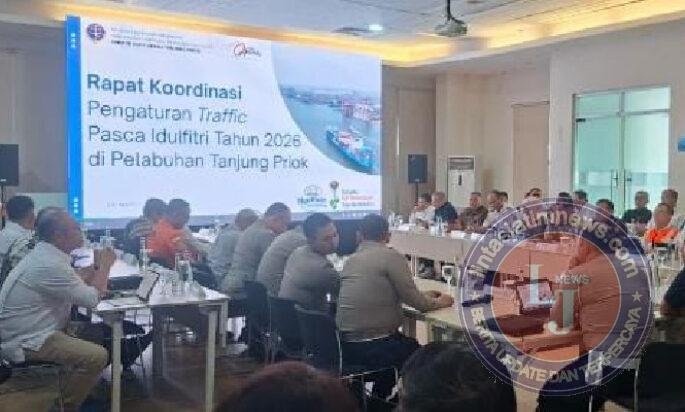 Rakor Sinergi Lintas Instansi, Antisipasi Lonjakan Arus Pasca Idul Fitri di Pelabuhan Tanjung Priok