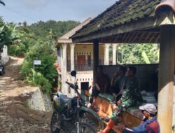 Komsos Rutin, Sarana Babinsa Kodim Ponorogo Jaga Kedekatan Dengan Warga