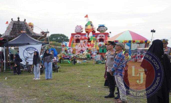 Kapolres Bojonegoro Pimpin KRYD, Patroli Dialogis di Kawasan Wisata