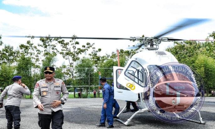 Pantau Arus Balik dari Udara, Kapolda Jatim : “Alhamdulillah Berjalan Lancar”