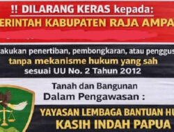 Diduga Relokasi Paksa dan Intimidasi Pedagang, YLBH-KIP Kecam Tindakan Pemda Raja Ampat