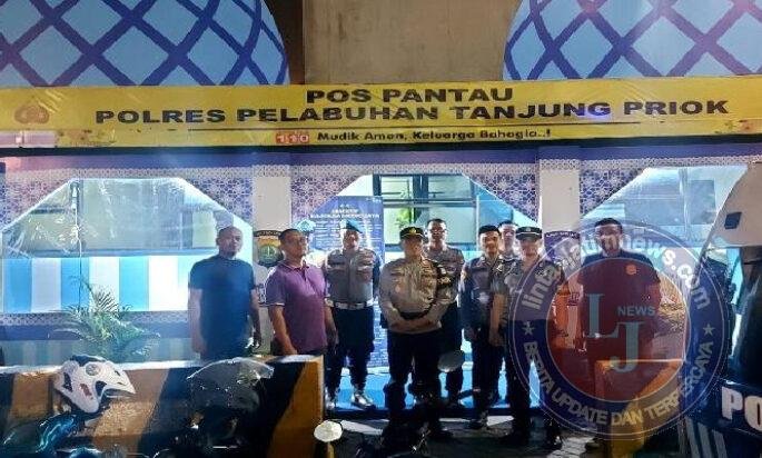 Patroli KRYD Polres Pelabuhan Tanjung Priok, Cegah Gangguan Kamtibmas, Jamin Kegiatan Kepelabuhan Aman Kondusif
