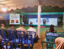 Babinsa Koramil 0801/02 Kebonagung  Hadiri Penyampaian Visi dan Misi Calon kepala Dusun