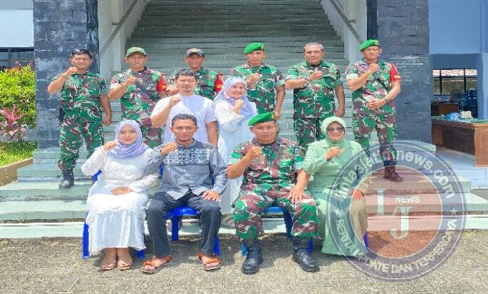 Danramil 0801/03 Arjosari Bersama Forkopimca Kecamatan Arjosari Hadiri Acara Halal Bihalal 1447 H