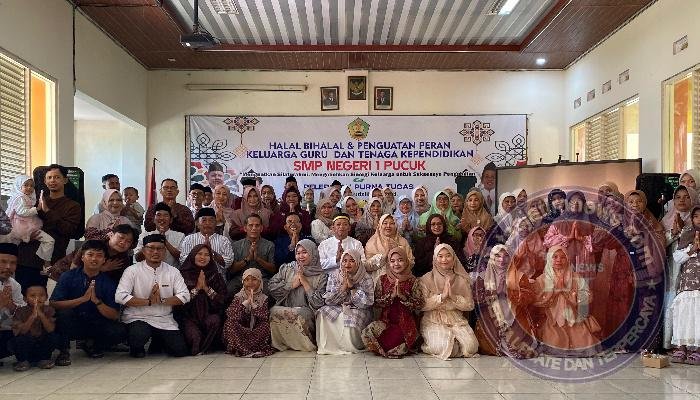 Halal Bihalal SMP Negeri 1 Pucuk: Menguatkan Peran Keluarga, Mengokohkan Pengabdian GTK