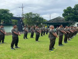 Tingkatkan Kemampuan Prajurit, Kodim 0801/Pacitan Gelar Latihan Pencak Silat Militer (PSM)