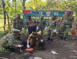 Ground Breaking Pembangunan Jembatan, Kodim Ponorogo siap Sukseskan Program Prioritas Pemerintah