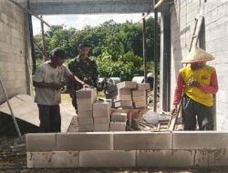 Babinsa Desa Nguneng Aktif Dampingin Pembangunan KDKMP