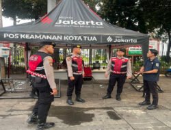 Detasemen Perintis Baharkam Polri Gelar Pengamanan ‘Strong Point’ dan Patroli Dialogis di Titik Vital Jakarta