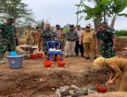 Groundbreaking Jembatan Gantung Garuda Di Wilayah Kodim Wonogiri Akan Menghubungkan Dua Desa Satu Kelurahan