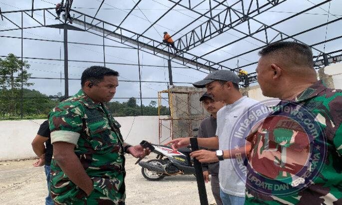 Dandim Wonogiri Cek Langsung Pembangunan Gedung KDKMP di Bubakan Gitimarto