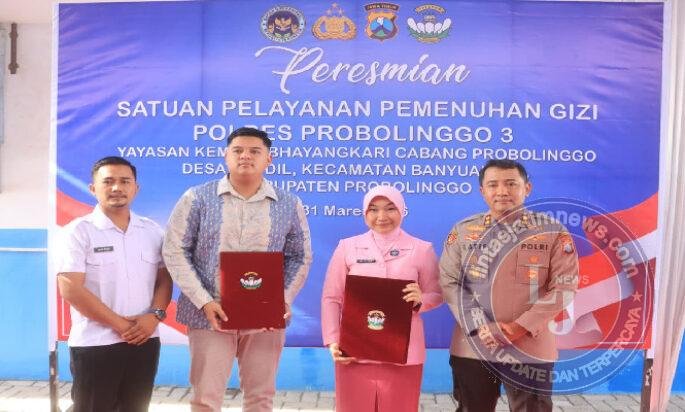 Polres Probolinggo Hadirkan SPPG Banyuanyar Dukung Pemenuhan Gizi Nasional