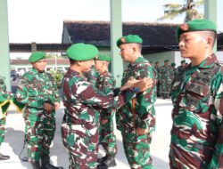 Kenaikan Pangkat di Kodim 0806/Trenggalek Jadi Momentum Penghargaan atas Pengabdian Prajurit