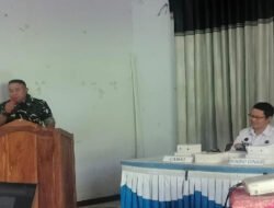 Dukung Percepatan Infrastruktur Wilayah Pacitan, TNI Hadiri Rapat Sosialisasi Pembangunan Jalan Desa