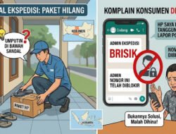 Skandal Layanan Ekspedisi di Kebumen: Paket HP “Diumpetin” di Bawah Sandal, Konsumen Komplain Malah Disemprot “Brisik”