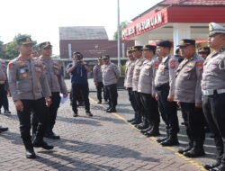 Kapolres Pasuruan Sidak Cek Kehadiran Anggota Pasca Lebaran, Nihil Ketidakhadiran