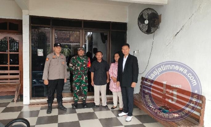 Damai di Hari Kenaikan, Sinergi TNI-Polri Jaga Ibadah Jemaat di Nglames
