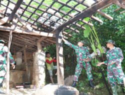 Pra TMMD ke-128 Kodim 0806/Trenggalek Mulai Renovasi 9 Rumah Tidak Layak Huni di Gandusari