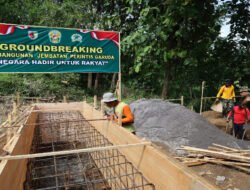 Pembangunan Jembatan Perintis Garuda Tahap III di Wilayah Kodim Ponorogo Mulai Dibangun, Berikut Progres Capaian Hari Ini