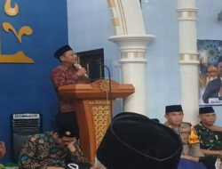 Halal Bihalal PCM Pangkatrejo di Masjid Al-Arqom, K.H. Shodikin Tekankan Etos Filantropi dan Kewaspadaan Geopolitik Global