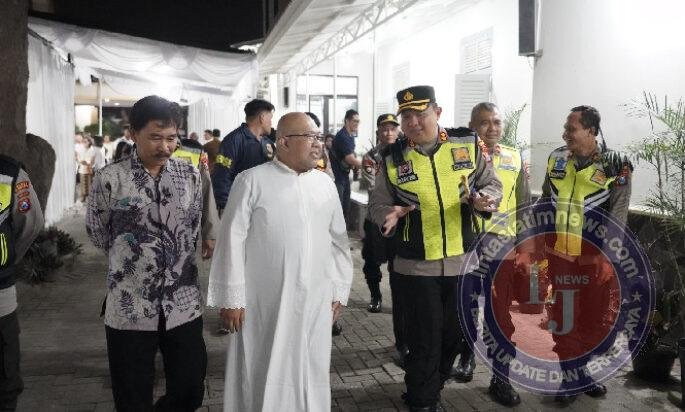 Kapolres Mojokerto Kota Cek Sejumlah Gereja Pastikan Rangkaian Ibadah Paskah Aman