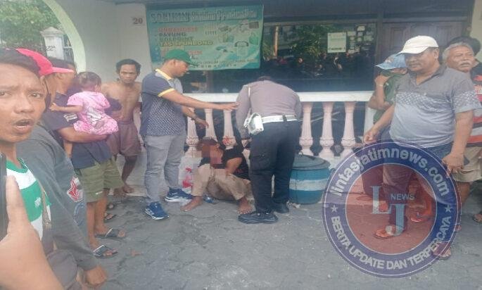 Polsek Kenjeran Amankan Pelaku Jambret di Platuk dari Amukan Massa