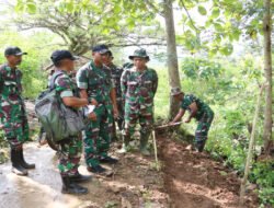 Dandim 0806/Trenggalek Tinjau Langsung Progres Pra TMMD ke-128 di Desa Sukorejo