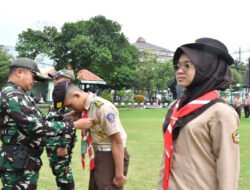 Buka Upacara Perkemahan KKRI, Dandim Ponorogo Beri Arahan Kepada Para Siswa