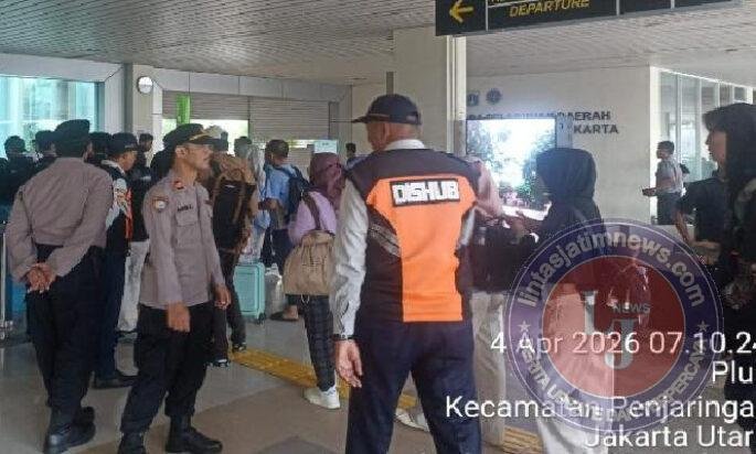 Pengamanan Akses Wisata Kepulauan Seribu di Dermaga Muara Angke Berjalan Aman