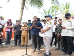 Kunjungi Aceh Tamiang, Kasatgas Tito Pastikan Percepatan Penanganan Pengungsi