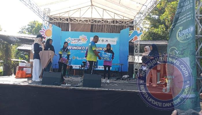 Wingko Fun Run 2026 di Babat Meriah, Diikuti Ratusan Pelari dari Jawa Timur