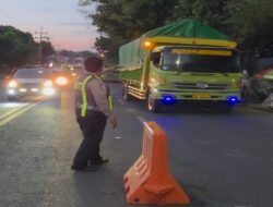 Polresta Banyuwangi Optimalkan Buffer Zone Bulusan Kepadatan Terurai, Sopir Puji Polisi