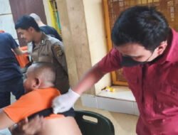 Sidokkes Polres Pelabuhan Tanjung Priok, Laksanakan Pemeriksaan Kesehatan Bagi Tahanan