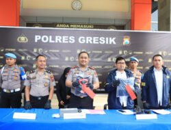 Polres Gresik Ungkap Kasus Korban pencabulan Usai Pulang Mengaji