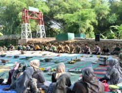 Jembatan Yang Dinanti Sudah Terwujud, Masyarakat Desa Jalen dan Dadapan Adakan Syukuran