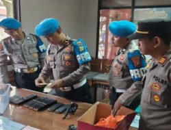 Operasi Gaktibplin dan Tes Urine di Polsek Sunda Kelapa Seluruh Personel Negatif Narkoba