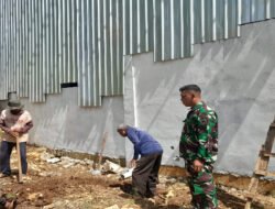 Babinsa Wonogiri Awasi Pembangunan Koperasi Desa: Target Selesai Tepat Waktu, Warga Petirsari Semringah!