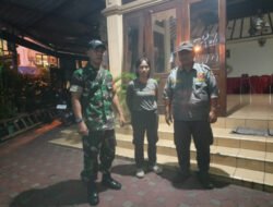 Intensifkan Patroli Malam, Piket Koramil 05/Pasar Kliwon Yakinkan Situasi Tetap Aman & Kondusif