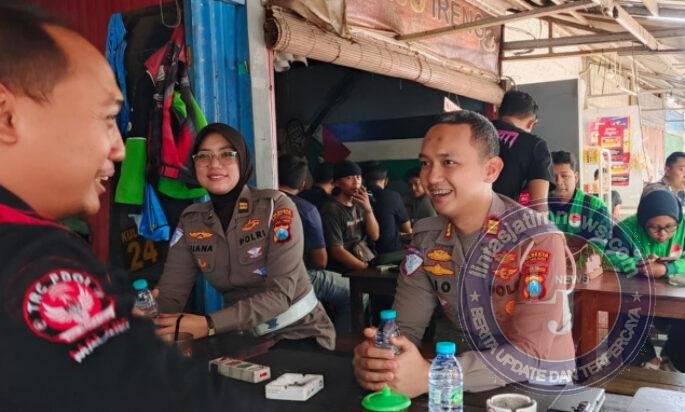 Polresta Malang Kota Rangkul Komunitas Ojol Waspadai Dampak Isu Global